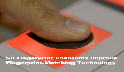 3-D Fingerprint Phantoms Improve Fingerprint-Matching
Technology
