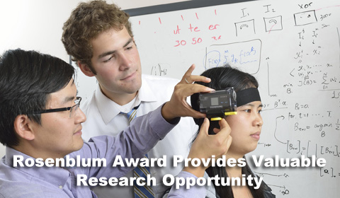   Rosenblum Award Provides Valuable Research Opportunity